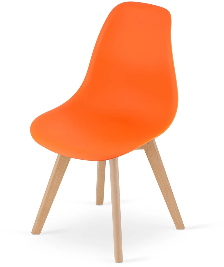 Valora Kėdės KITO, oranžinės, 80 × 46 × 54,5 cm, 2 vnt.