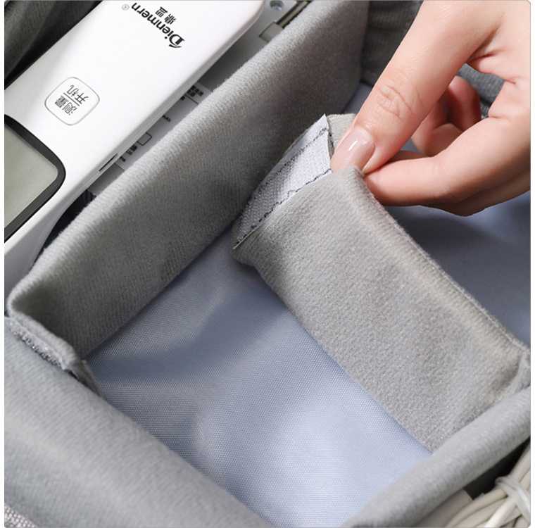 Travel organiser bag for chargers and cables