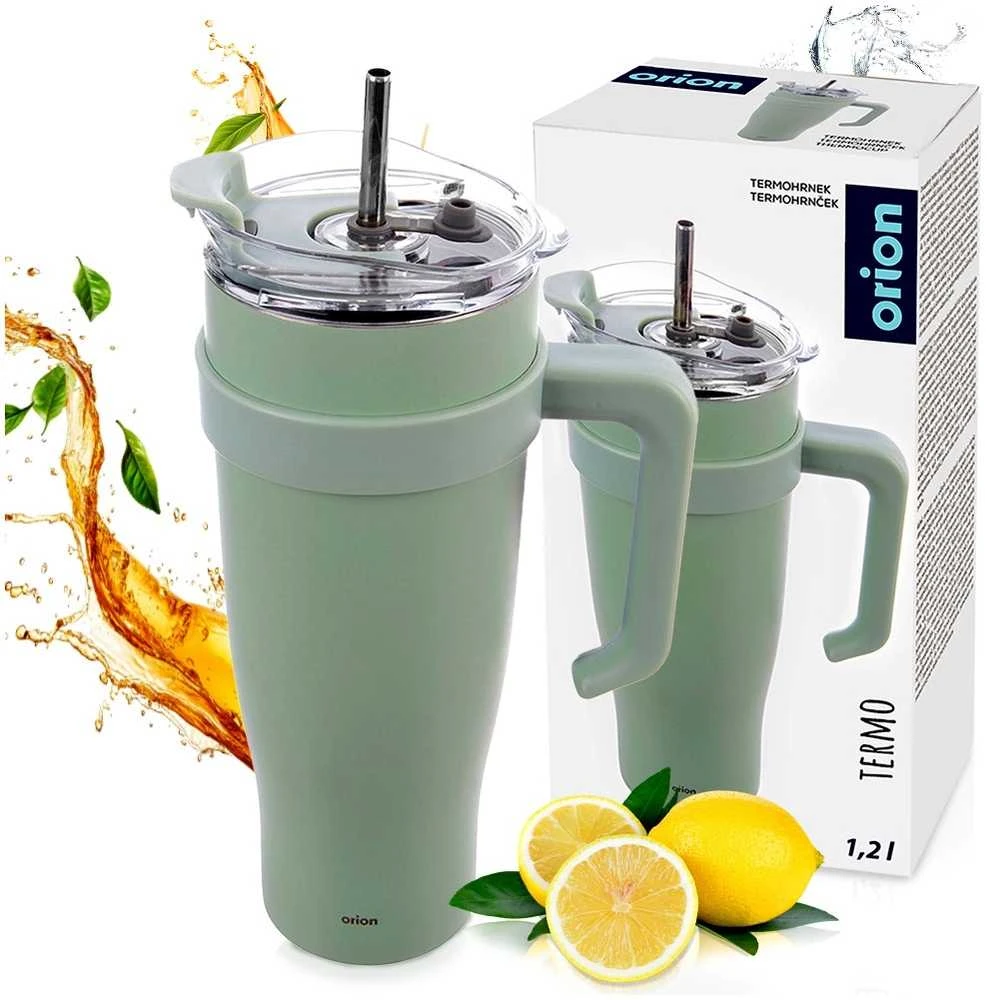 Banquet Orion Termo puodelis 1,2 l Mėtinės spalvos