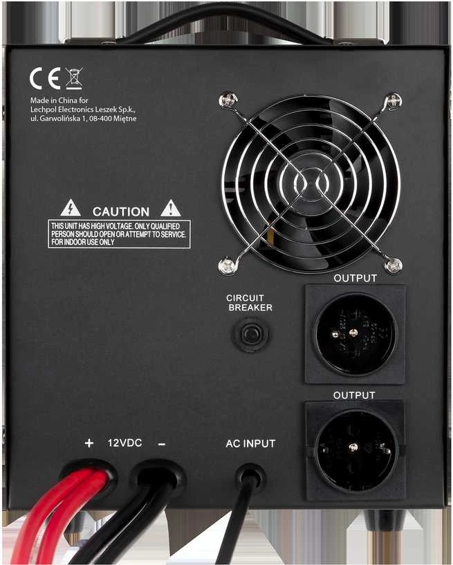 Nepertraukiamo maitinimo šaltinis 1200W 12V/230Vac KEMOT PROsinus-1200
