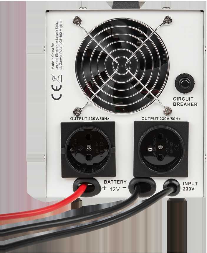 KEMOT PROsinus-800 nepertraukiamo maitinimo šaltinis su gryna sinusine banga ir įkrovimo funkcija 12V 230V 800VA/500W