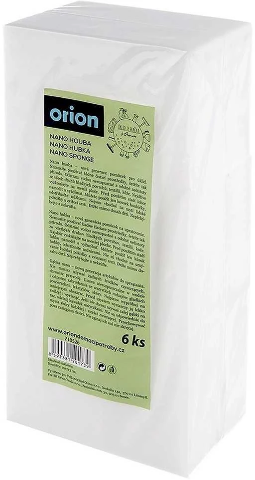 Orion Valymo kempinės 6 vnt. su nanotechnologija
