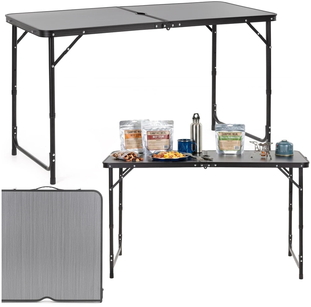Springos Kempingo stalas 120 x 60 cm