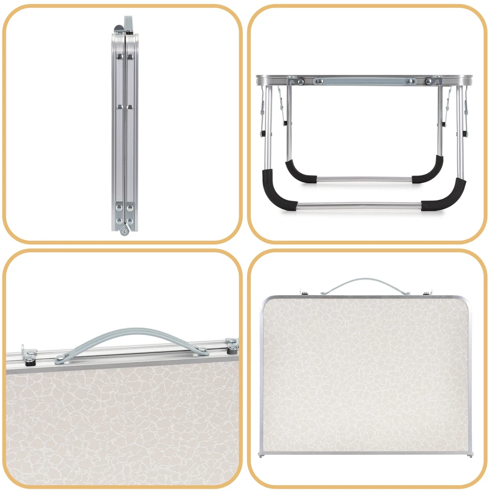 Springos Kempingo stalas 62 x 40 x 25 cm