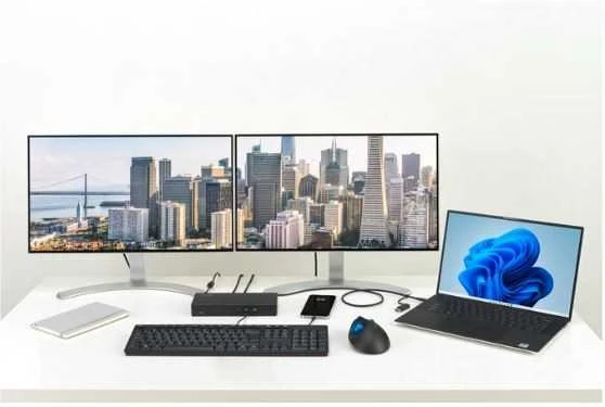 Leitz KENSINGTON SD4781p USB-C ir USB-A dviguba 4K prijungimo stotelė