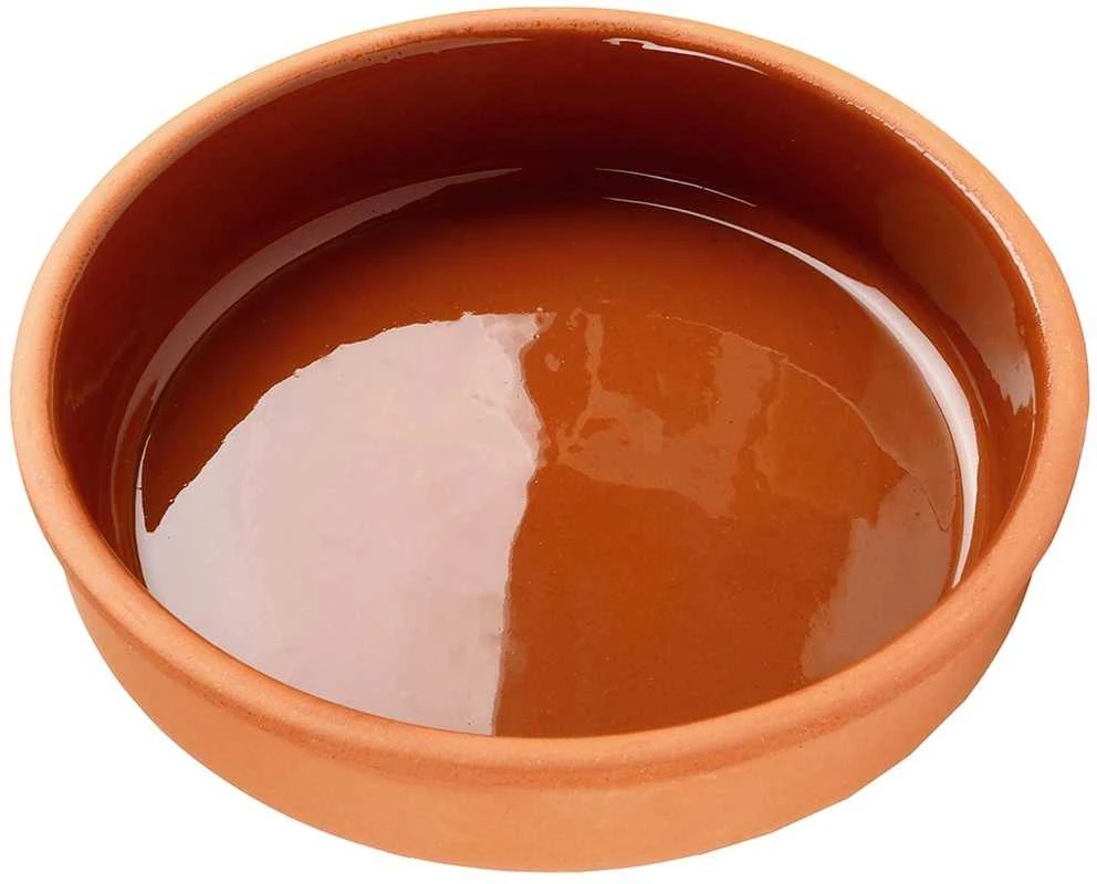 Excellent Houseware Keraminės formelės, 2 vnt., Ø15,5 cm, sudedamos, emaliuotas dugnas, tinka naudoti mikrobangų krosnelėje