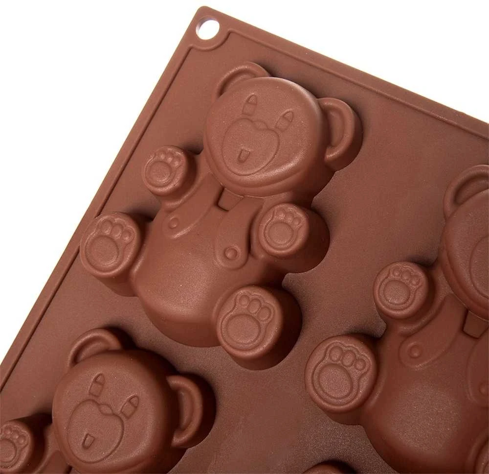 KOOPMAN Kepimo forma meškiuko formos 30 × 17,5 × 2 cm