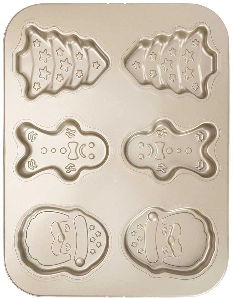 Springos La Cucina Keksių forma 35x26,5 cm - Kalėdų motyvai
