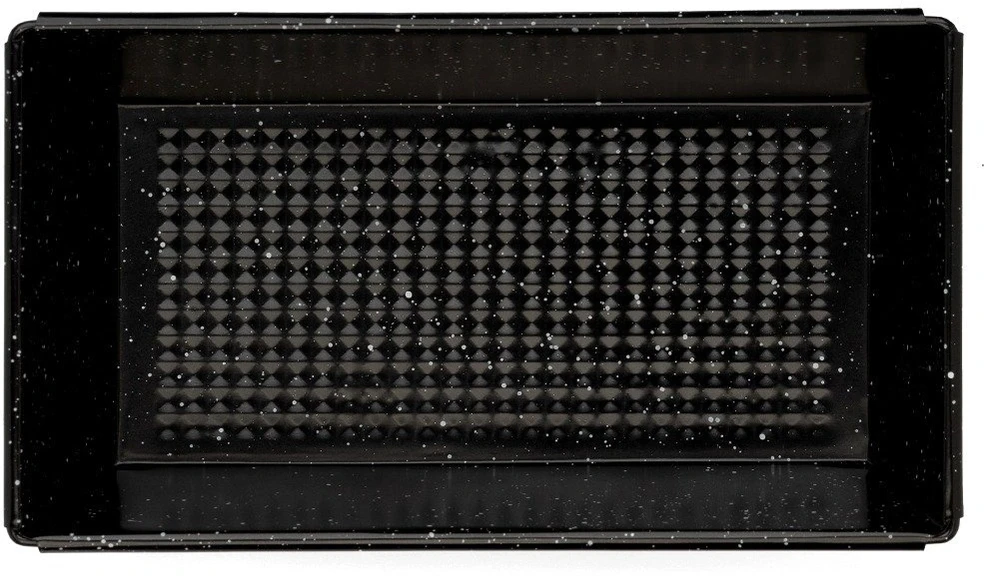 Kepimo forma su granitine danga, juoda, 21 × 11,5 × 7 cm