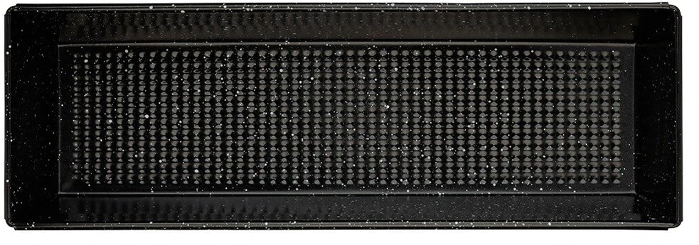 Kepimo forma su granitine danga, juoda, 35 × 11,5 × 7,5 cm