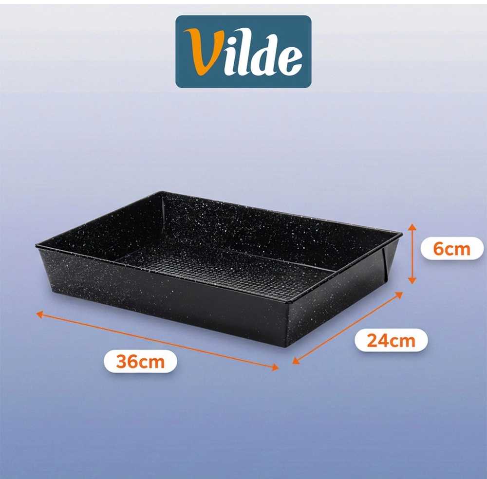 Kepimo forma Vilde granitinė 36x24x6 cm