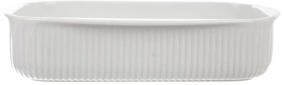 Bestway Karščiui atsparus indas porcelianinė balta 24x17x5 cm, 1 l