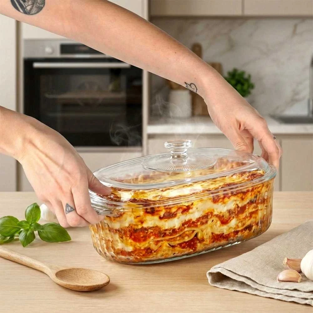 Kepimo indas su dangčiu 2,5 l