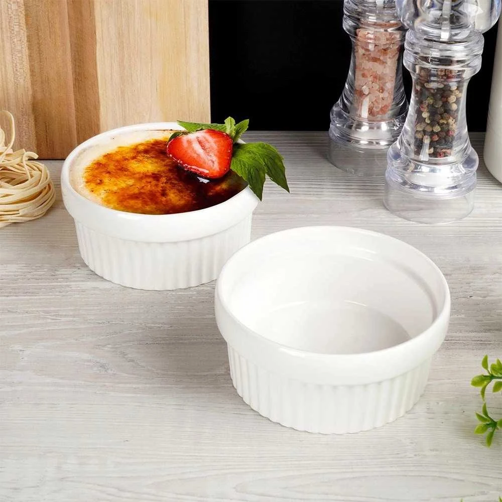 Edaxo Keraminiai ramekinai 11 cm, 250 ml, 2 vnt.