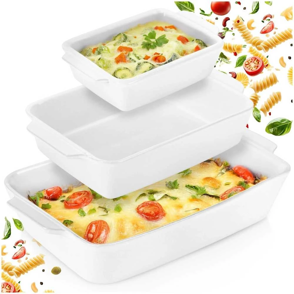 Lumarko Keramikinė kepimo forma 3 l / 1,5 l / 500 ml - 3 vnt.