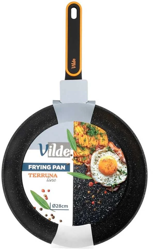 Vilde Sauté keptuvė TERRUNA 28 cm Granitas Netrinanti