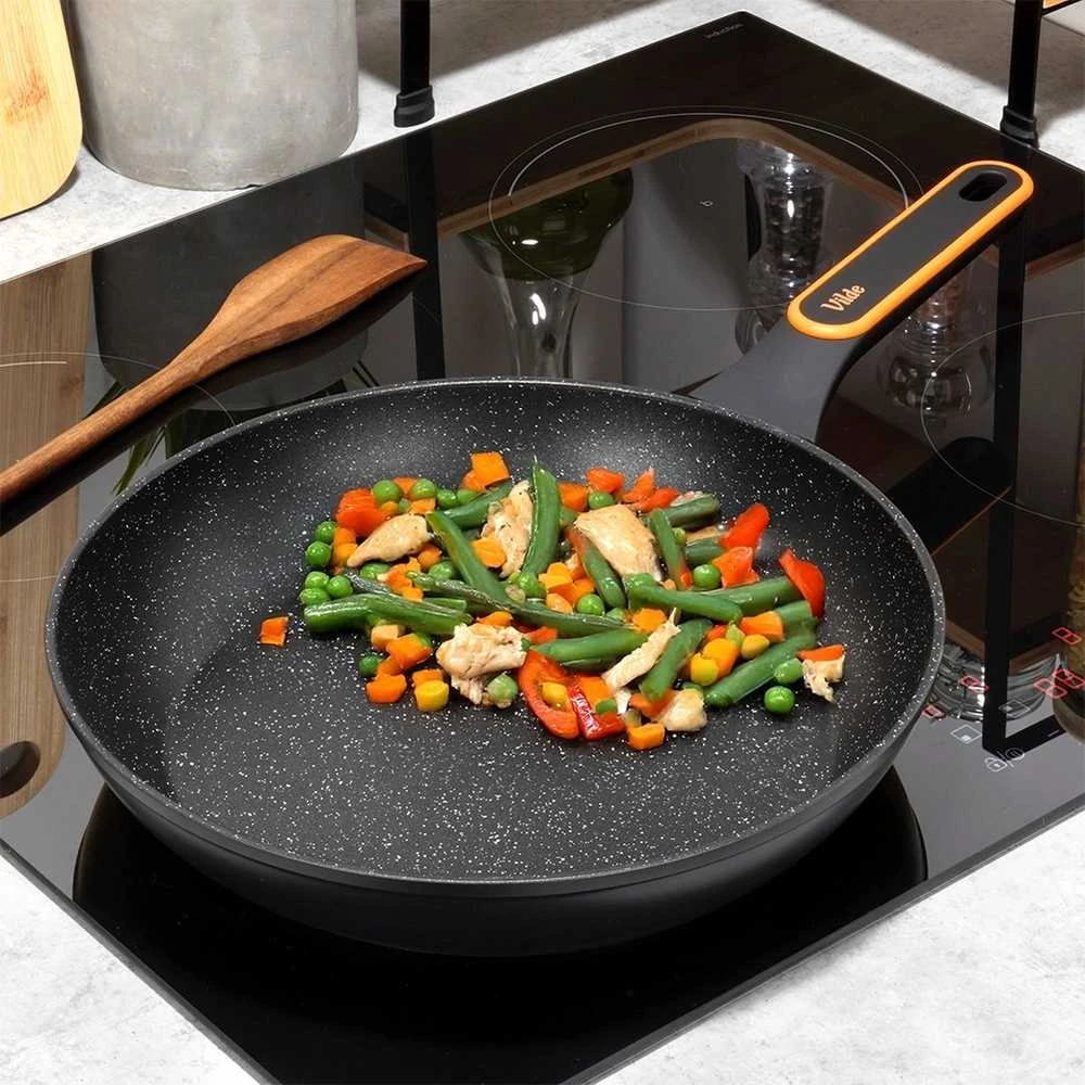 Vilde Sauté keptuvė TERRUNA 28 cm Granitas Netrinanti