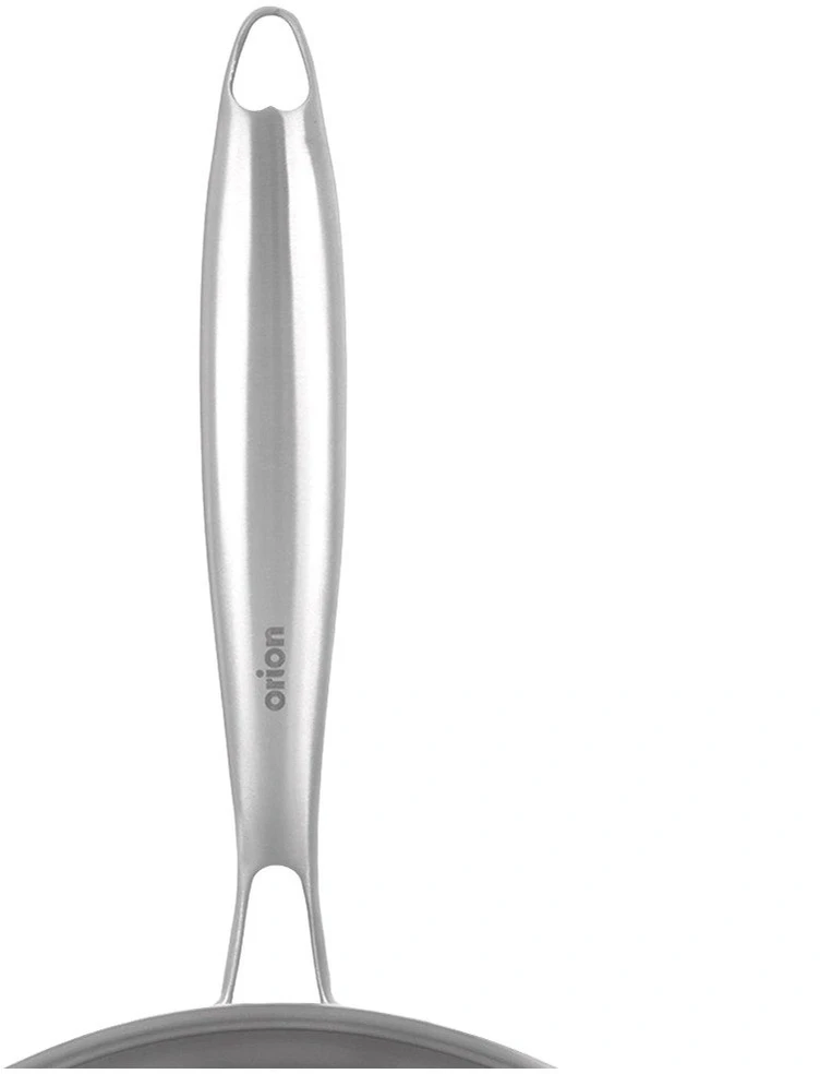 Keptuvė iš trisluoksnio nerūdijančio plieno, sidabrinė, 28 cm