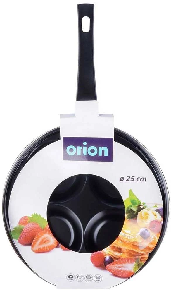 Orion neprideganti keptuvė kiaušiniams 25 cm, 4 formos