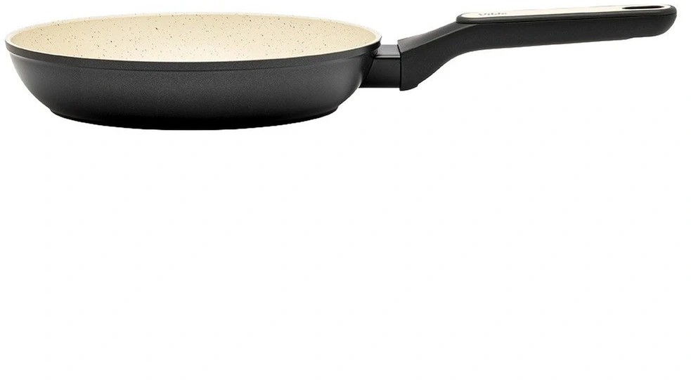 Keptuvė su granitine nepridegančia danga, indukcinei viryklei, smėlinė, 24 cm