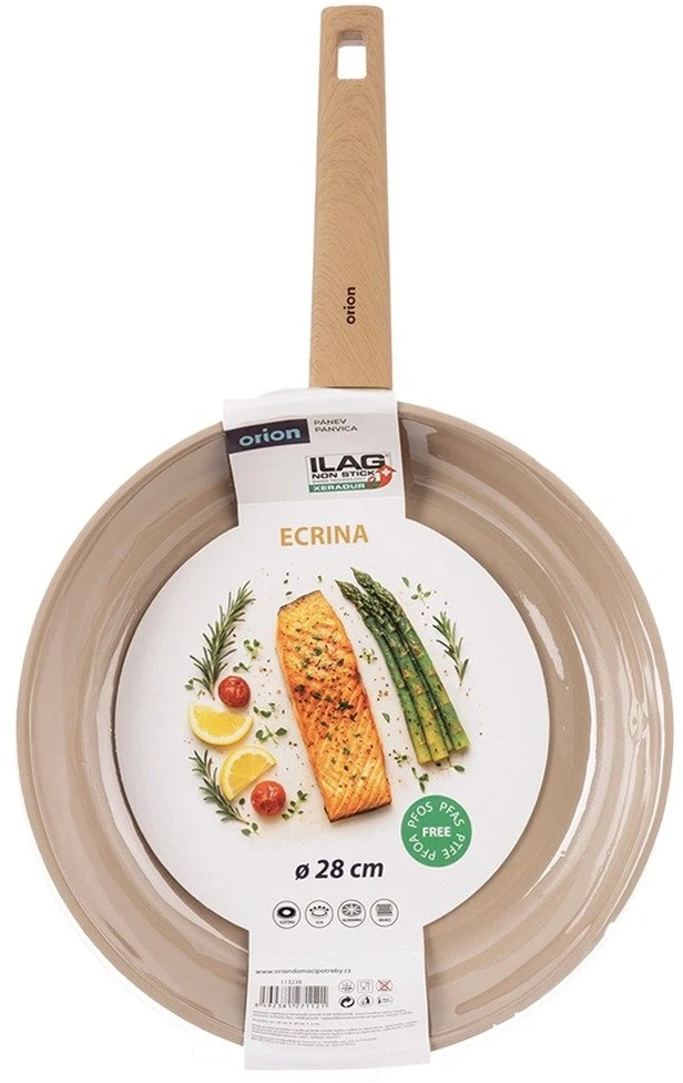 Keptuvė su keramine danga, smėlinė, Ø 28 cm