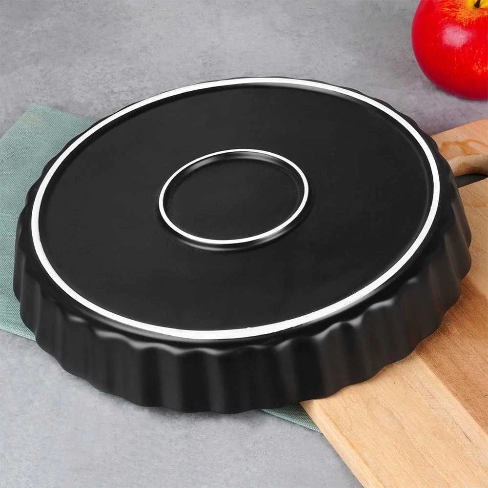 Keraminė juoda torto forma Vilde 24,5 cm