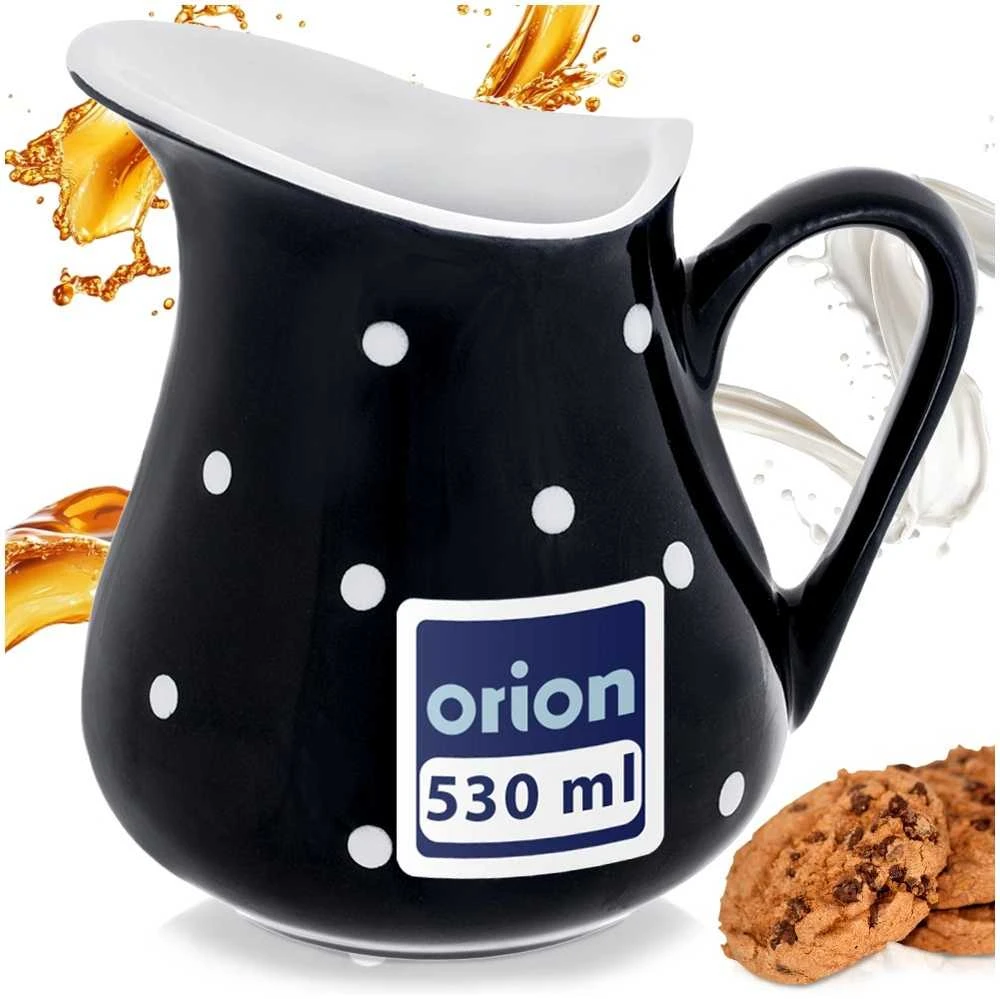 Orion Keramikinis džbanas 480 ml Juodas