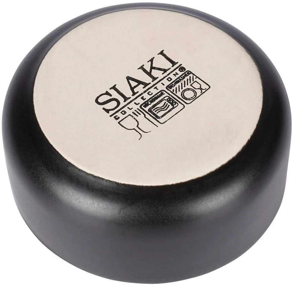 Siaki Collection Siaki Kolekcija Keraminė Dubenėlis 9 cm Juodas 150 ml