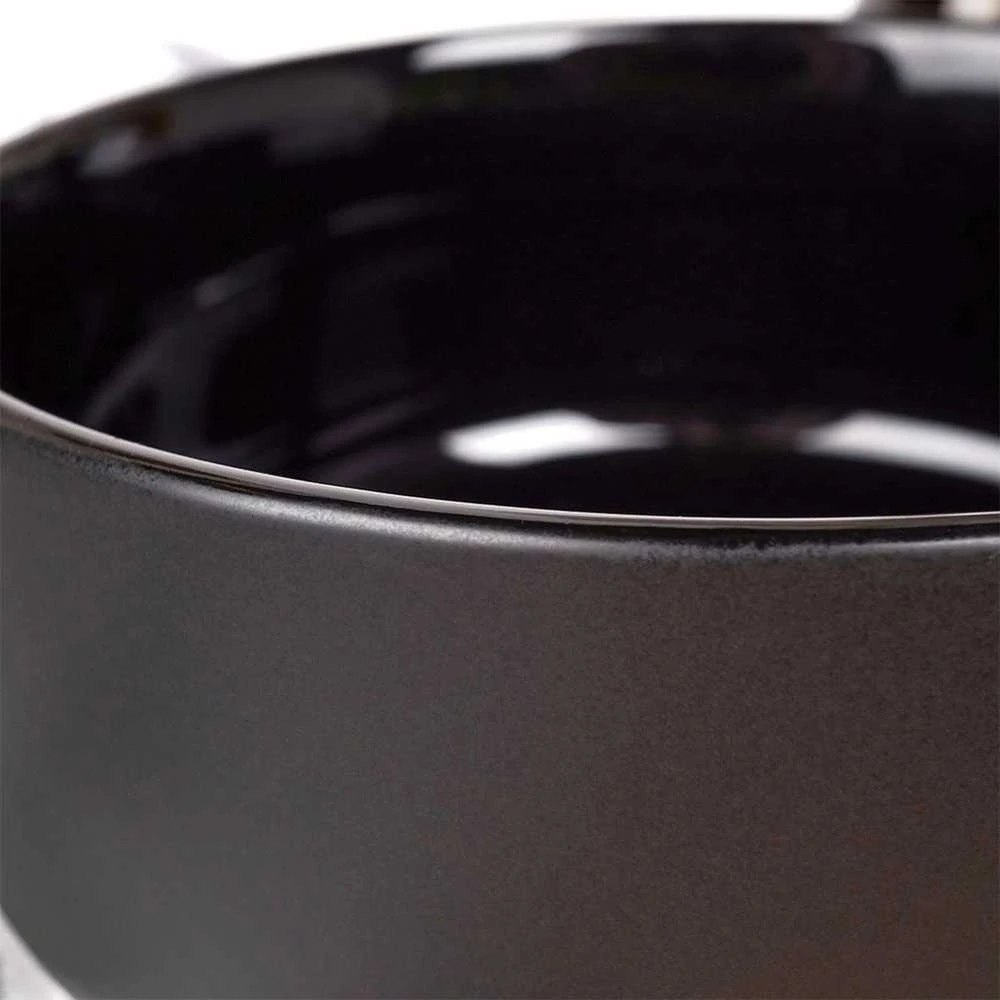 Siaki Collection Siaki Kolekcija Keraminė Dubenėlis 9 cm Juodas 150 ml