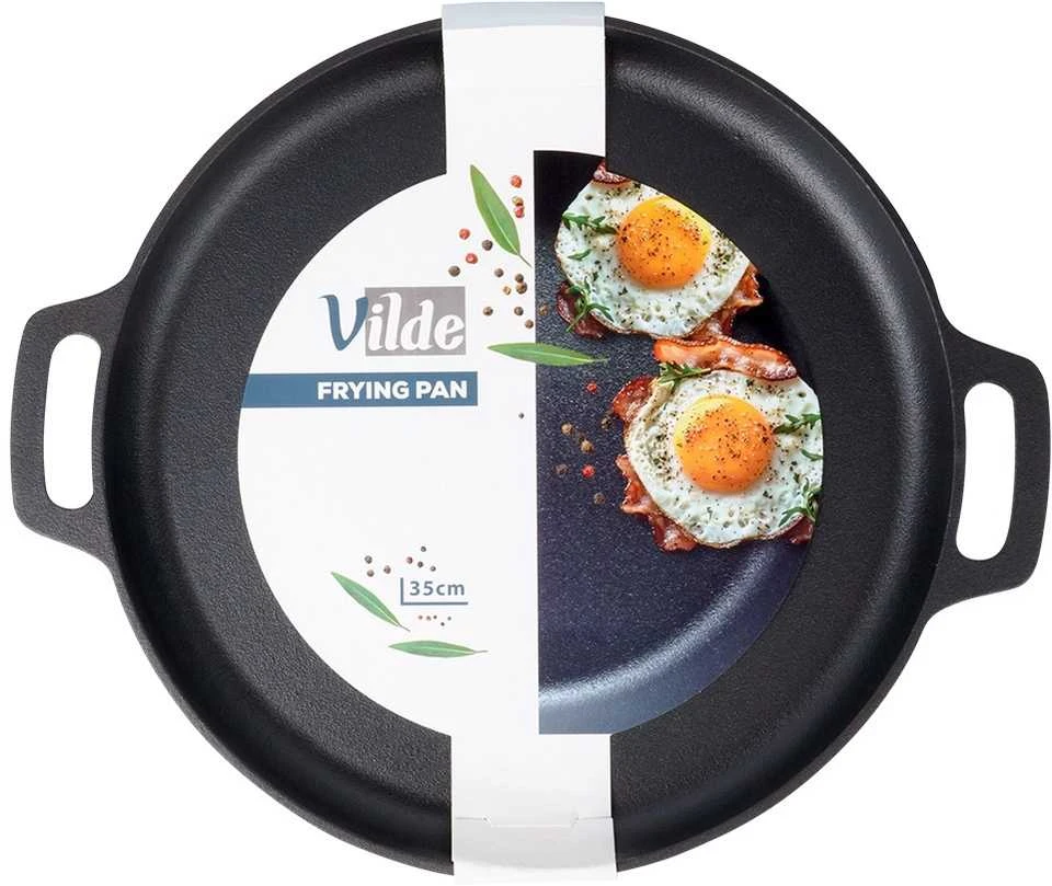 Ketaus keptuvė Vilde Cast Line 35 cm su ergonomiškais laikikliais