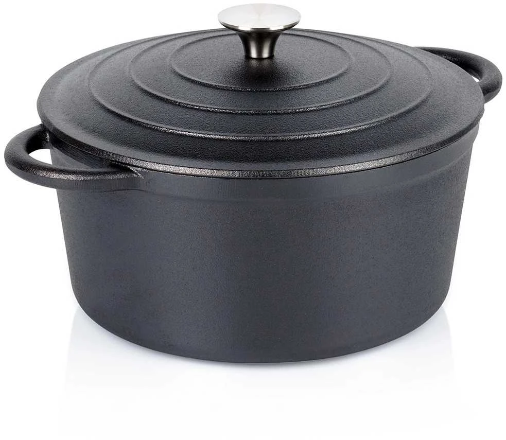 Maysternya Ketaus puodas su dangčiu Vilde Cast Line 24 cm, 3,9 l