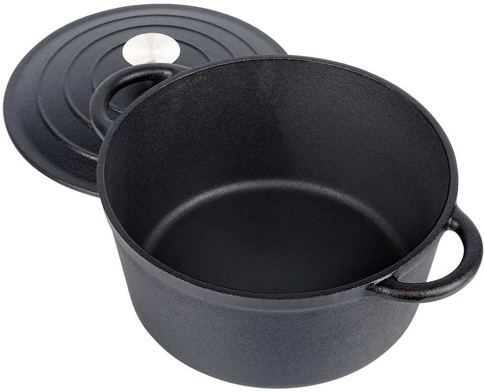 Maysternya Ketaus puodas su dangčiu Vilde Cast Line 24 cm, 3,9 l