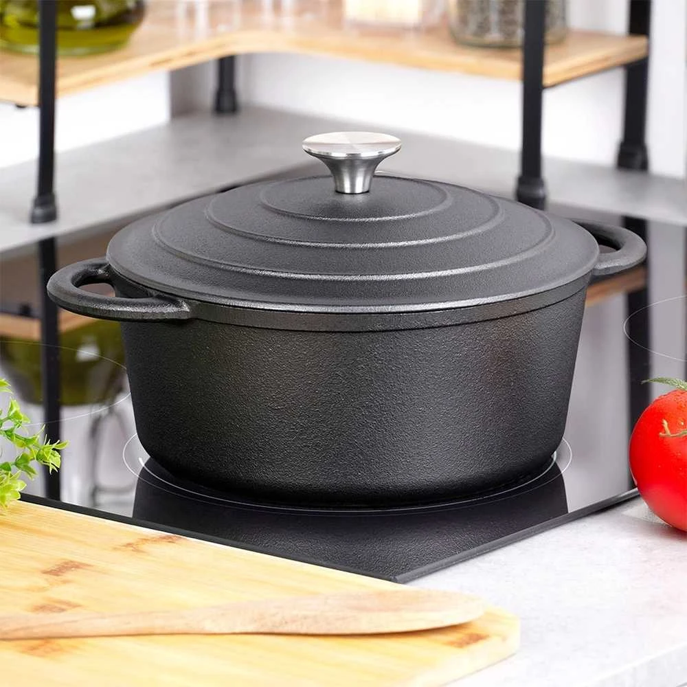 Maysternya Ketaus puodas 2.6 L (su ketaus dangčiu)
