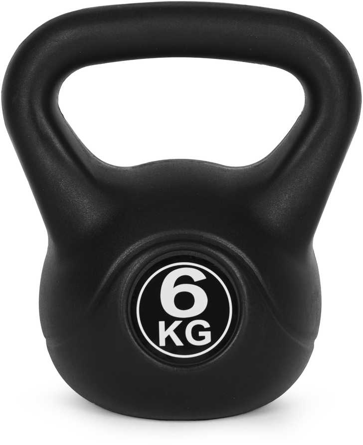 Kettlebell 6kg, treniruoklis, hantelis, svarmuo, ModernHome