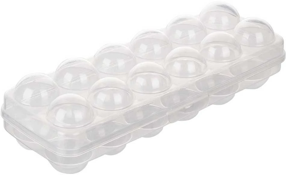 Excellent Houseware Kiaušinių laikymo dėžutė 12 kiaušinių - tvirta, saugi ir praktiška