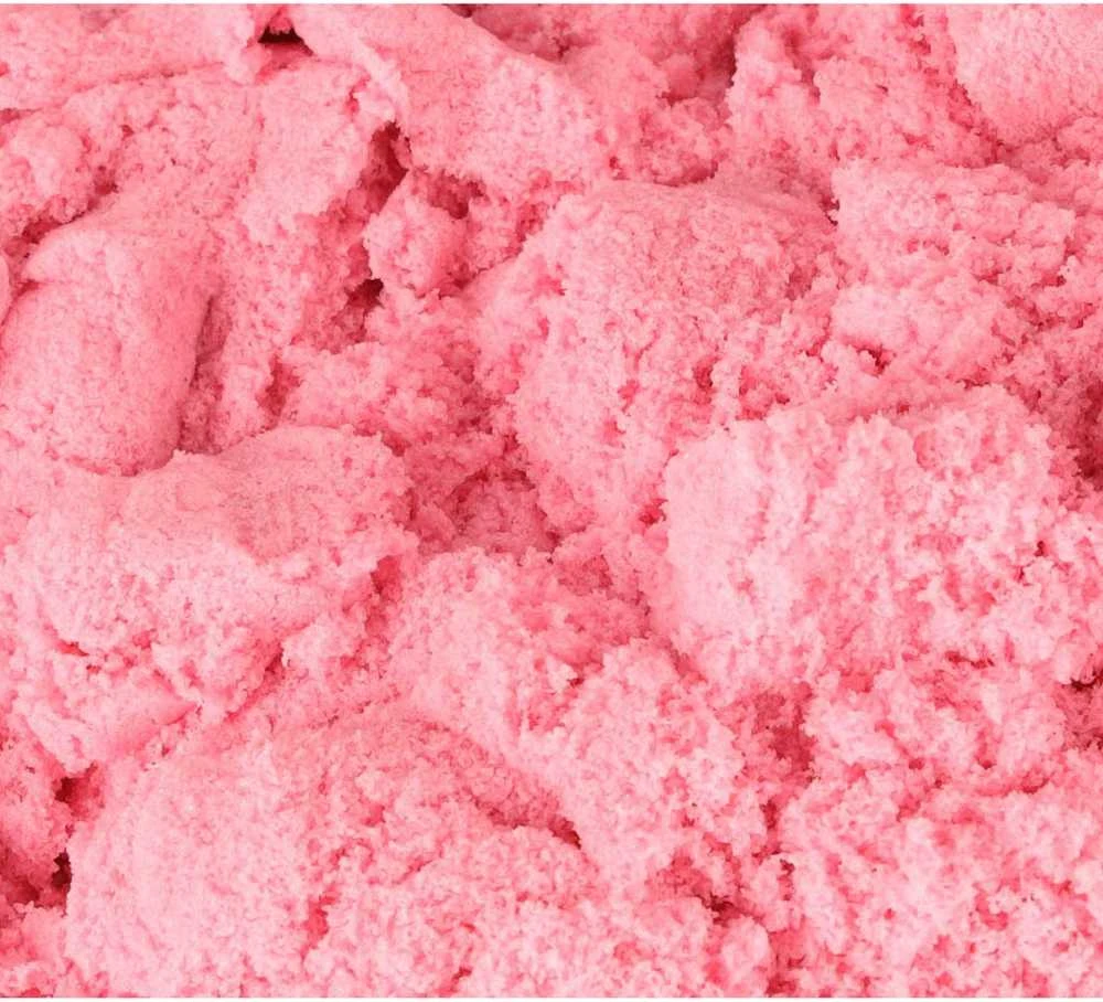 KIK Kinetinis smėlis 1kg maišelyje rožinės spalvos