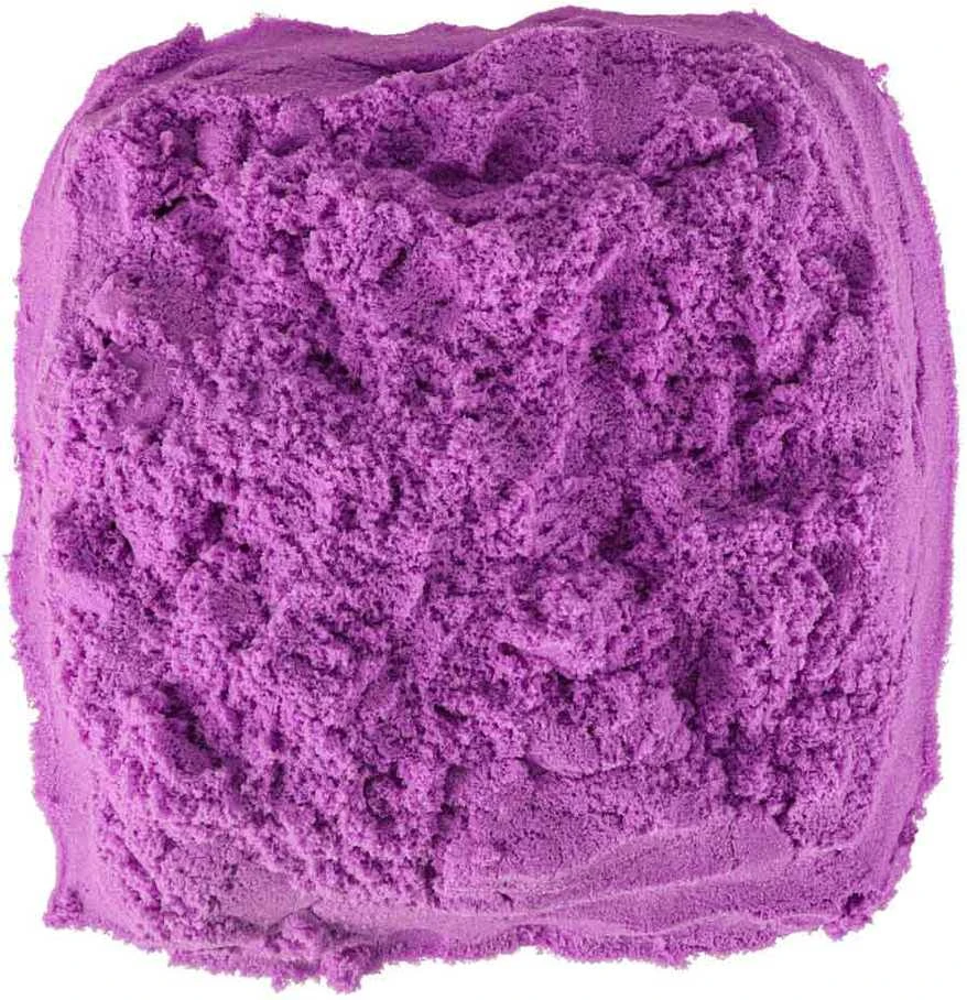 KIK Kinetinis smėlis 1kg maišelyje, violetinės spalvos