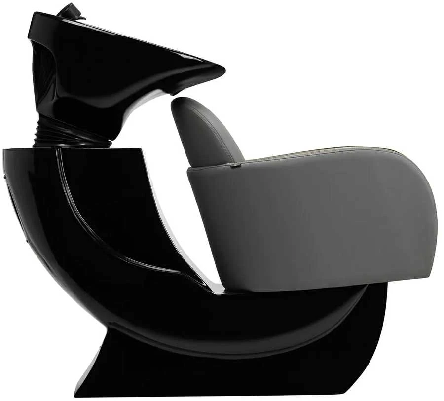 Activeshop Kirpyklos plautuvė GABBIANO PROFESSIONAL HAIRWASHER MALAGA GOLD Pilkas