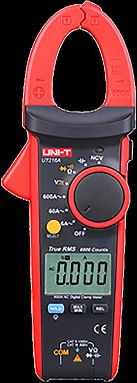 UIT Uni-t 600 A TrueRMS spaustuko matuoklio modelis UT216A