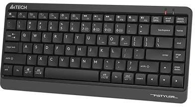Belaidė klaviatūra - pilka - A4Tech FBK11