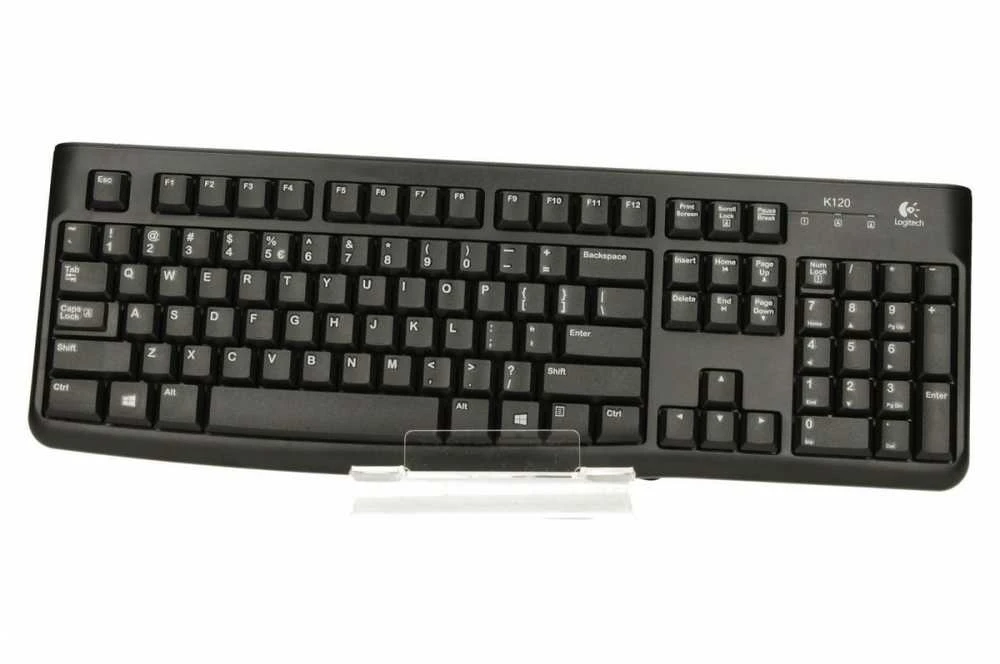 Logitech klaviatūra K120 su laidu, US/INT išdėstymas
