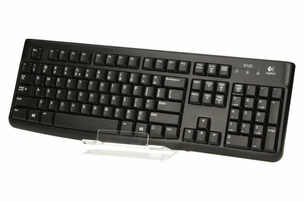 Logitech klaviatūra K120 su laidu, US/INT išdėstymas