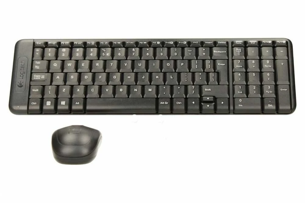 Belaidis klaviatūros ir pelės rinkinys Logitech MK220, ENG išdėstymas