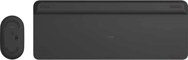 Logitech MK470 Slim Wireless Combo, belaidė klaviatūra ir pelė, US išdėstymas, Grafito spalvos
