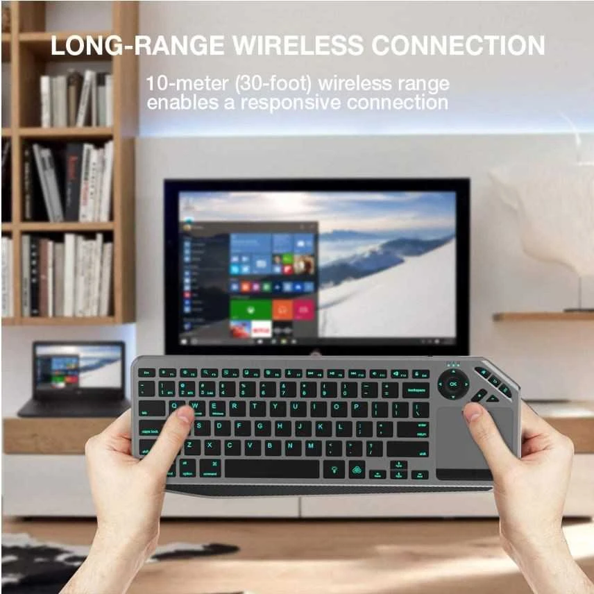 Belaidė Klaviatūra - Techly ICTB9801TB QWERTY Juoda