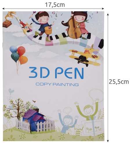 Maaleo 3D Pen Template Book 22734