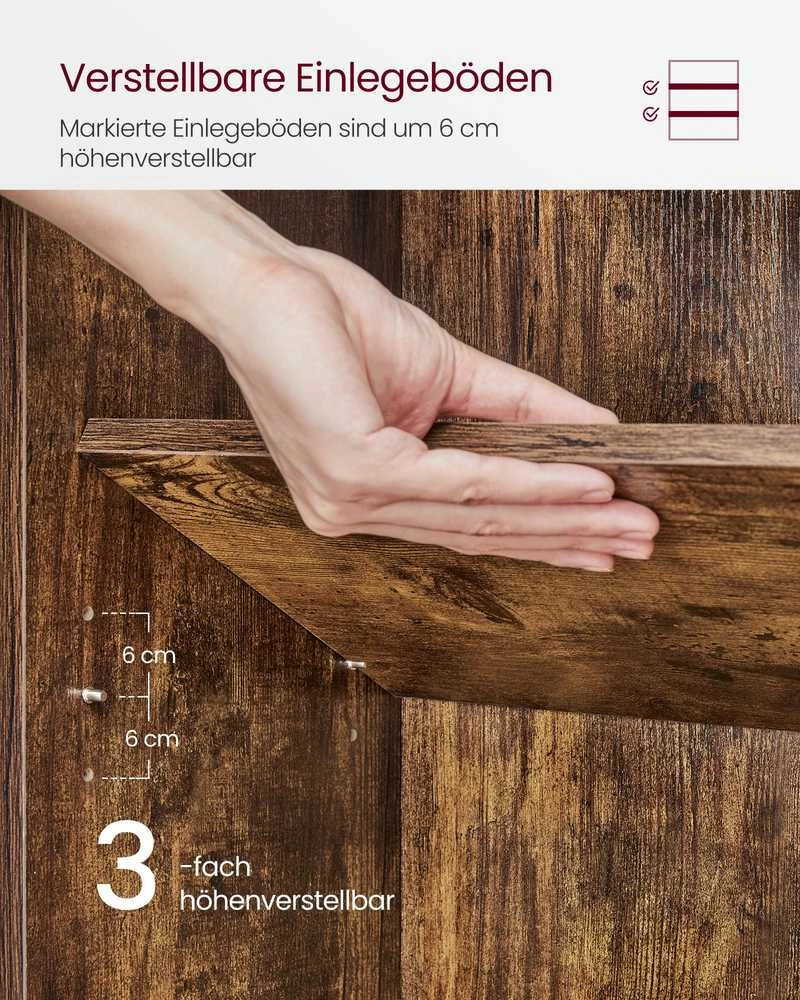 Songmics Knygų lentyna 24 x 40 x 178,5 cm
