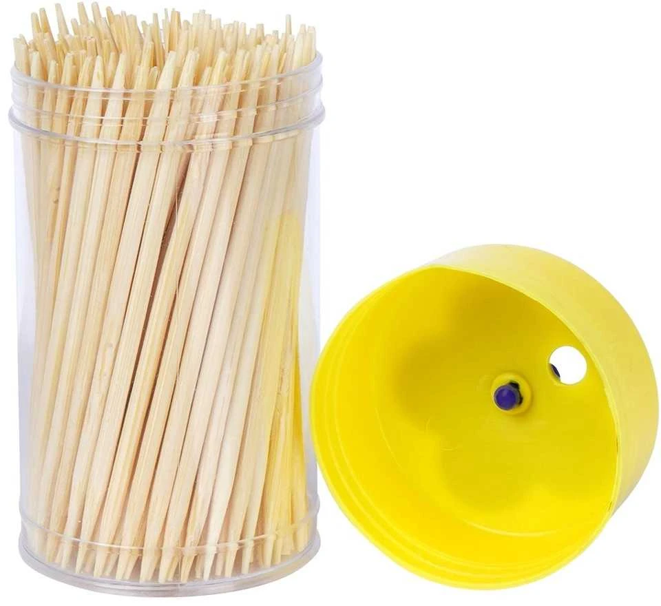 Excellent Houseware Bambukiniai dantų krapštukai 3x150 vnt. - praktiški ir daugiafunkciai