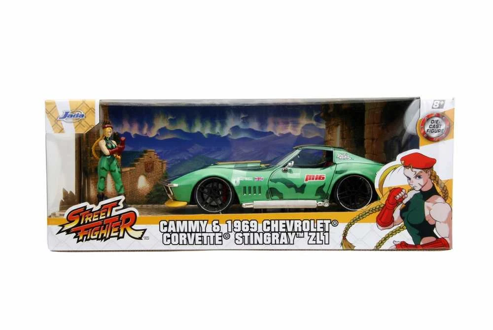 SIB Kolekcinis modelis Jada Toys Street Fighter 1969 Chevrolet 1:24