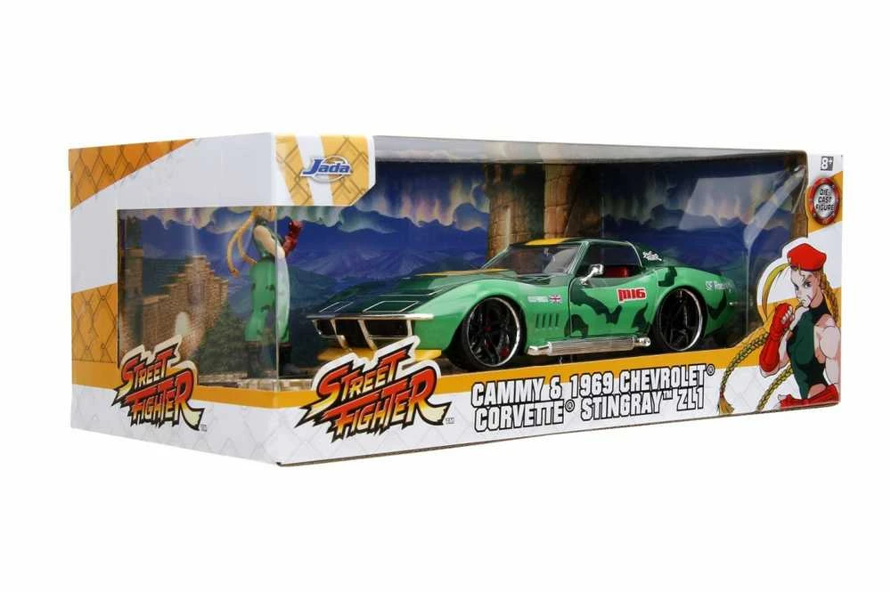 SIB Kolekcinis modelis Jada Toys Street Fighter 1969 Chevrolet 1:24